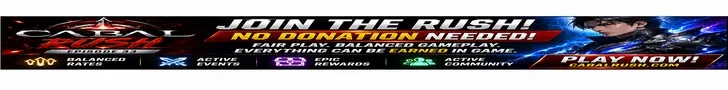 CABAL RUSH - NO DONATION banner